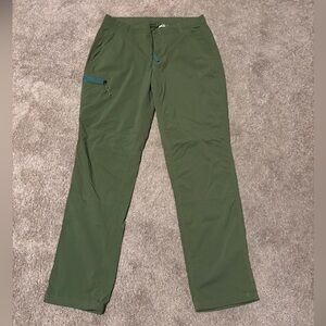 Women’s REI Trailmade Hiking Pant, Size 10, forest green